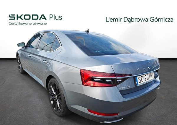 Skoda Superb cena 169900 przebieg: 27570, rok produkcji 2021 z Zielona Góra małe 172